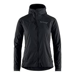 Klättermusen - Nal Hooded Jacket W's - Softshelljacke (L, Black, l) von Klättermusen