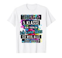 5. Klasse Schulwechsel Tschüss Grundschule Abschluss T-Shirt von Kleine Geschenke zum Schulwechsel 5. Klasse