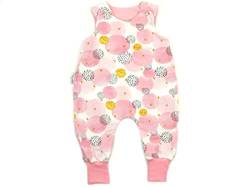 Kleine Könige Baby Strampler Mädchen Baby Body · Modell Punkte Glitter Dots, babyrosa · Ökotex 100 zertifiziert · Größe 74/80 von Kleine Könige