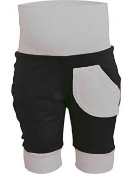 KLEINER FRATZ 3/4 Capri Baby/Kinder Sommer Pumphose (Farbe schwarz-Weiss) (Größe 110-122) von Kleiner Fratz