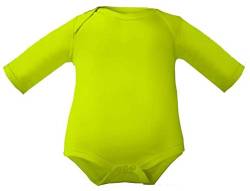 Kleiner Fratz Baby Body 1/1-Arm (Fb. apfelgruen) (Gr.74) unbedruckt/Öko Tex Standart von Kleiner Fratz