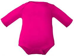 Kleiner Fratz Baby Body 1/1-Arm (Fb. fuchsia) (Gr.86) unbedruckt/Öko Tex Standart von Kleiner Fratz