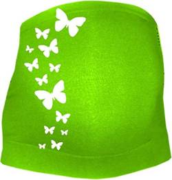 Kleiner Fratz Bauchband (Farbe limegreen) (Größe L) Schmetterlinge von Kleiner Fratz