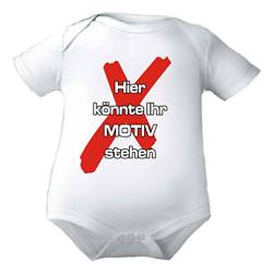 Kleiner Fratz Body Baby 1/1-Arm mit eigenem Wunschtext (Gr. 86/92) von Kleiner Fratz