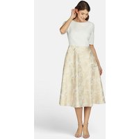 Kleo Abendkleid mit edlen Stickereien von Kleo