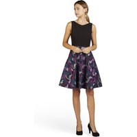 Kleo Cocktailkleid Cocktailkleid mit Jacquardrock mit elastischem Oberteil von Kleo