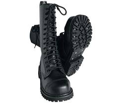 Knightsbridge Gothic Style Kampfstiefel für Sie und Ihn (14 Loch), 14 Loch, 39 EU von Knightsbridge