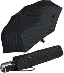 Knirps Regenschirm Taschenschirm Large Duomatic Men´s Print - Pattern von Knirps