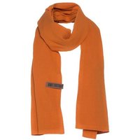 Knit Factory Schal Liv Schals 200x40 cm Glatt Orange, (1-St), Schal Strickschal Umhängetuch Tuch Strickware von Knit Factory