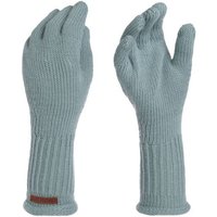 Knit Factory Strickhandschuhe Lana Handschuhe One Size Glatt Stonegreen Handschuhe Handstulpen Handschuhe ihne Finger von Knit Factory