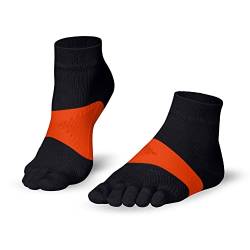 Knitido Sport-Zehensocken Marathon TS, Laufsocken mit Grip von Knitido