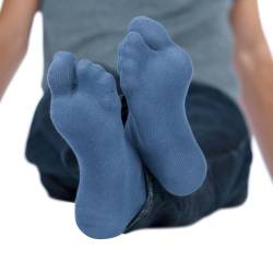 Knitido Tabi Kurzsocken, Kurze, dünne Zwei-Zehen-Socken aus Baumwolle, 1 Paar, Unisex von Knitido
