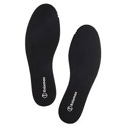 Knixmax Memory Foam Einlegesohlen Dünn Weich Schuheinlagen Komfort Einlagen Schuhsohlen Sohlen für Schuhe Damen Schwarz 39.5 EU von Knixmax