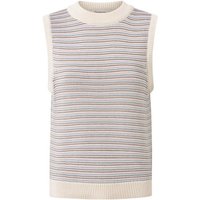 KnowledgeCotton Apparel Pullunder Relaxed Fit Cotton Knit Vest von KnowledgeCotton Apparel