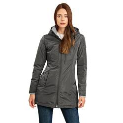 Knuffelwuff Damen Übergangsjacke - Leichte Jacke Fairfield Größe: XXL / 44 Khaki - Atmungsaktive wasserdichte Jacke mit extra vielen Taschen für Outdoor, Wandern, Reisen, Gassi gehen von Knuffelwuff