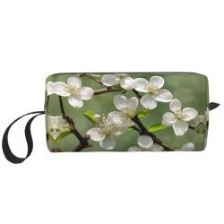 KoNsev Spring Dogwood Blossoms Reise-Kulturbeutel für Männer und Frauen, Zubehör, Organizer, kleine Münzgeldbörse, kleine Tasche, Frühlings-Hartriegelblüten, Einheitsgröße von KoNsev