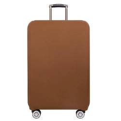 Kocusu Luggage Cover,Kofferhülle Kofferschutzhülle Elastisch,Waschbarer Koffer Schutzhülle,Suitcase Cover,Kofferbezug,Gepäck Cover,Braun,25-28 Zoll,L von Kocusu