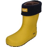 KOEL WELLIE BARE + SOCK Barfußschuh Yellow von Koel