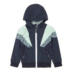 Koko Noko Baby - Mädchen Koko Noko Girls Summer Coat Dark Blue Mint With Hood Jacket, 100% Polyester, 18 Monate EU von Koko Noko