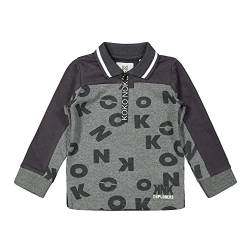 Koko Noko Boys Polo Shirt, Dark Grey + Grey Melee, 56 von Koko Noko