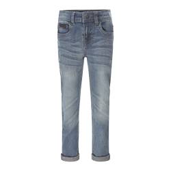 Koko Noko Jungen Jeans blau mit Logolabel von Koko Noko