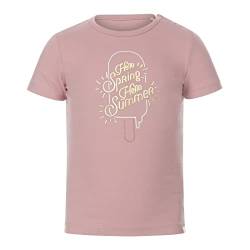 Koko Noko Mädchen Rosa T-Shirt, Staubige Rosa, 116 EU von Koko Noko