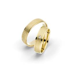 Kolibri Rings Eheringe Gold 333/585 Diamant Verlobungsringe Trauringe Set Paarpreis - Gratis Gravur und Etui (8 Karat (333)) von Kolibri Rings