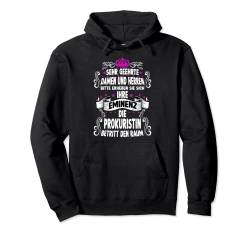 Prokuristin T witziges Spruch Motiv Prokuristin Pullover Hoodie von Kolleginnen Geschenk Spruch Witziges Arbeit Outfit