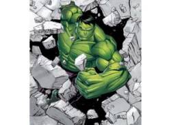 KOMAR Vliestapete "Hulk Breaker" Tapeten Gr. B/L: 250 m x 280 m, Rollen: 1 St., grün (grün, schwarz, weiß) Vliestapeten von Komar