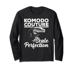 Komodo Couture Besitzer Von Komodowaranen, Wildtiere, Langarmshirt von Komodo Dragons Owner Wildlife Animals Lover