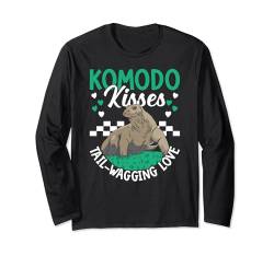 Komodo Küsst Komodowaran-besitzer, Wildtiere, Drachen Langarmshirt von Komodo Dragons Owner Wildlife Animals Lover