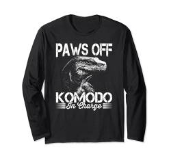 Komodo Verantwortlicher Komodowaran-besitzer, Wildtiere Langarmshirt von Komodo Dragons Owner Wildlife Animals Lover