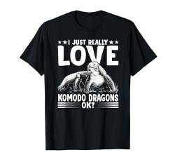 Liebe Komodowaran-besitzer, Wildtiere, Komodowaran T-Shirt von Komodo Dragons Owner Wildlife Animals Lover