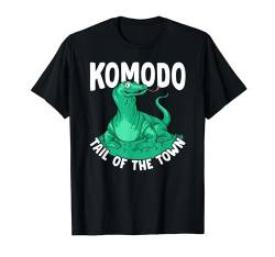 Retro-komodowaran-besitzer, Wildtiere, Komodowarane T-Shirt von Komodo Dragons Owner Wildlife Animals Lover
