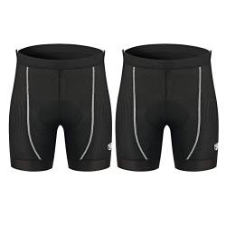 4D Padded Cycling Underwear Men Breathable Cycling Undershorts Cycling Shorts Mens Bike Shorts Anti-Slip Bicycle Cycle Shorts von Komprexx