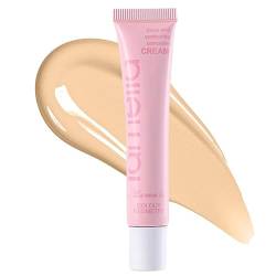 Concealer-Creme - 15 ml langanhaltende, cremige, natürliche Grundierung für fettige Haut,Natürlich aussehender Haut-Concealer für fettige Haut, trockene Haut für Reisen, Dating, Picknick Kongou von Kongou