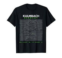 Deutschland Kulmbach T-Shirt von Koordinaten Deutschlands