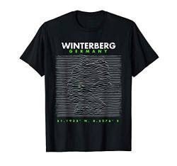 Deutschland Winterberg T-Shirt von Koordinaten Deutschlands