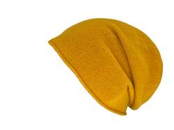 Kopka Wintermütze Strickmütze für Damen/Herren aus 100% Merinowolle (Gold) von Kopka Accessories