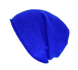 Kopka Wintermütze Strickmütze für Damen/Herren aus 100% Merinowolle (blau/Indigo) von Kopka Accessories