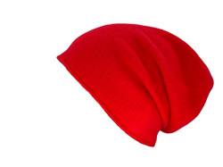 Kopka Wintermütze Strickmütze für Damen/Herren aus 100% Merinowolle (rot/Feuer) von Kopka Accessories