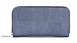 Portemonnaie für Damen - blau aus Korkstoff | Kork-Geldbeutel als Alternative zu Leder | Damen | vegan | nachhaltig | Geldbörse aus Kork von Kork-Deko