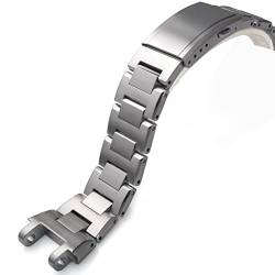 Ersatzarmband aus Metall Kompatibel Mit Casio Für G-shock MTG-B1000 MTGB1000 316 Edelstahl-Uhrenarmband (Silber) von Korlexchi