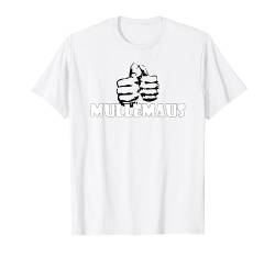 Mullemaus Kosename für Damen und Herren - Geschenkidee Partn T-Shirt von Kosename Geschenke Valentinstag Ostern Jahrestag