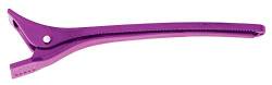 12x Haarspange 11 cm, lange Haarklammern, Maxi Haarclips, Violett von Kosmetex