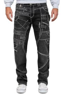 Kosmo Lupo Herren Jeans KM001-2 Grey W40/L34 von Kosmo Lupo