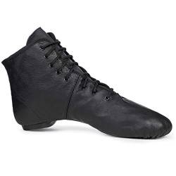 Gardestiefel Viva Dance, Turniertauglich (aus Leder, Geteilte Gummisohle), schwarz, 30 von Kostov Sportswear