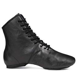 Kostov Sportswear Tanzstiefel Profi (aus Leder, Geteilte und gleitfähige Chromledersohle, turniertauglich) schwarz, Gr.42 von Kostov Sportswear