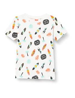 Koton Baby - Jungen Printed Short Sleeve T-Shirt Cotton T Shirt, Ecru Design (03e), 9-12 Monate EU von Koton