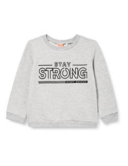 Koton Baby - Jungen Printed Sweatshirt Long Sleeve Crew Neck Sweater, Grey (023), 3-4 Jahre EU von Koton